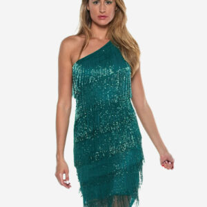Robe de soirée Spark Night verte