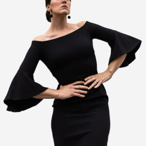 Robe courte Eline noire