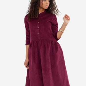 Robe Meena bordeaux